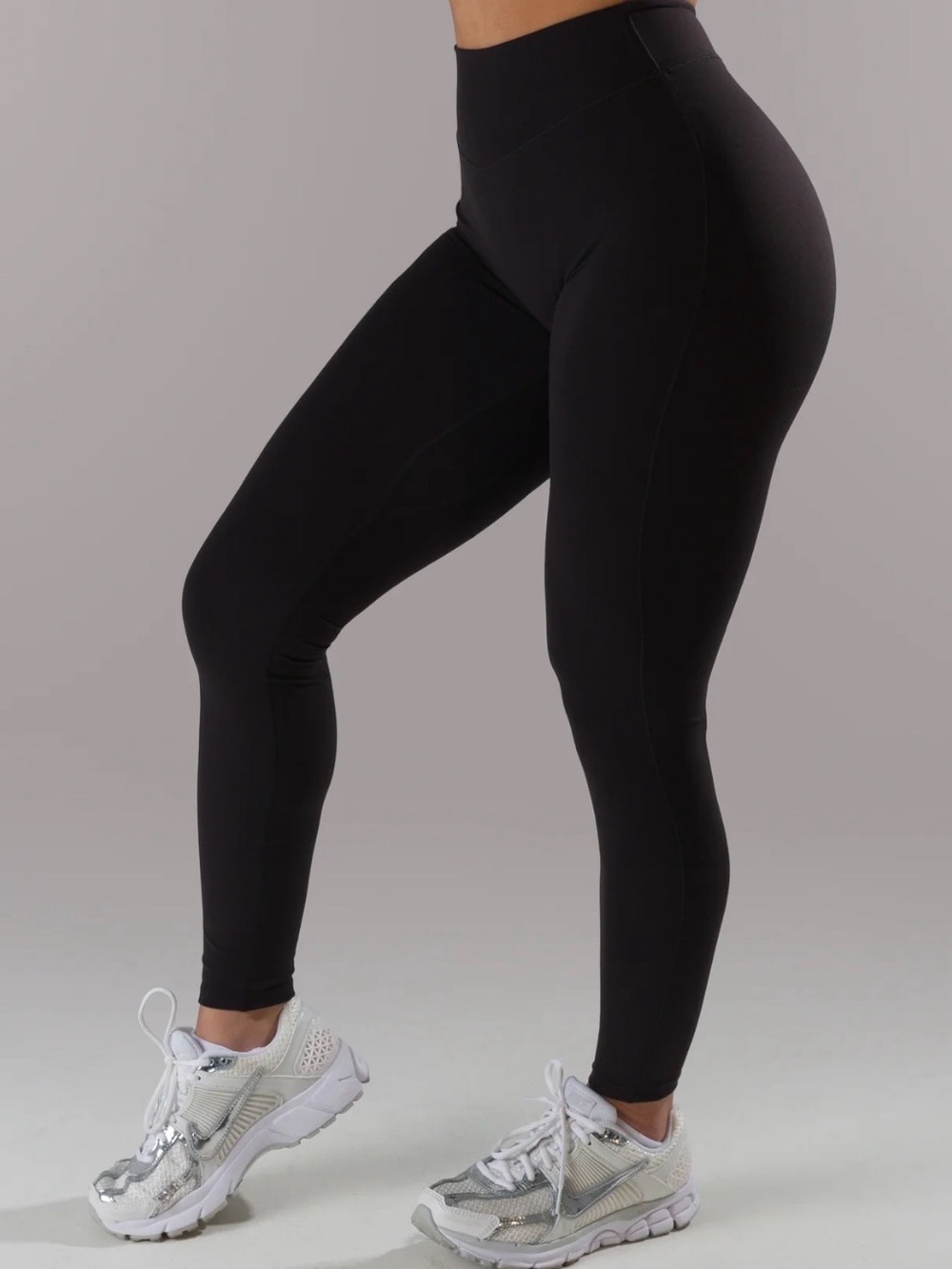 Alphalete Black Full-Length High-Rise Leggings